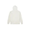 Felpa con cappuccio in pile French Terry con zip integrale Taglie asiatiche “White”