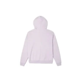 Felpa con cappuccio in tinta unita ricamata, viola Felpa con cappuccio in tinta unita ricamata, viola