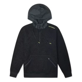 Felpa con cappuccio Mountain Club Sherpa Taglie asiatiche “Nero”