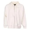 Felpa con cappuccio oversize con zip integrale Taglie asiatiche “Off White”