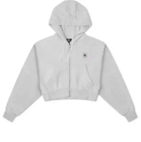 Felpa con cappuccio Retro Chuck Taglie asiatiche “LT Retro Grey Heather”