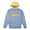 Felpa con cappuccio rimovibile Taglie asiatiche “Lakeside Blue”