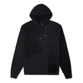 Felpa con cappuccio Star Taglie asiatiche “Black”