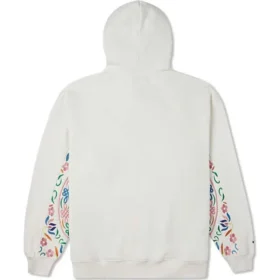 Felpa con cappuccio Tapesty Taglie asiatiche “White”