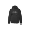 Felpa con cappuccio Twisted Varsity Taglie asiatiche “Nero”