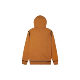 Felpa con cappuccio UTILITY FULL ZIP Taglie asiatiche “Dark Soba Brown”