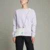 Felpa con collo a giro Jack Purcell Taglie asiatiche “Lilac”