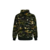 Felpa con collo a imbuto in pile polare Archive Camo Taglie asiatiche “Camo Green”
