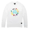 Felpa Converse x Golf Le Fleur Crew Taglie asiatiche “Bianco”