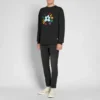 Felpa Converse x Golf Le Fleur Crew Taglie asiatiche “Black”