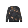 Felpa girocollo con stampa Realtree Taglie asiatiche “Nero”