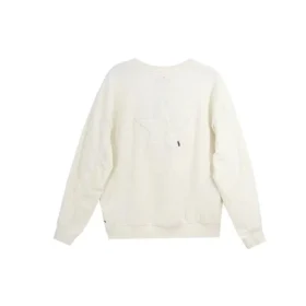 Felpa girocollo Star Taglie asiatiche “Beige”