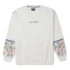 Felpa girocollo Tapesty Taglie asiatiche “Bianco”