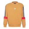 Felpa LW con inserti a contrasto Taglie asiatiche “Marrone”
