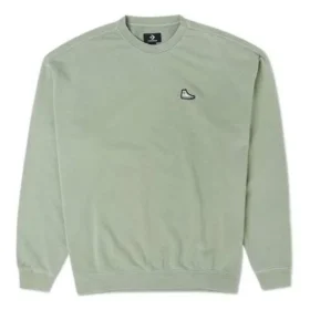 Felpa oversize con patch Sneakers Taglie asiatiche “Summit Sage”