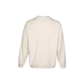 Felpa University Crew Taglie asiatiche “Bianco”