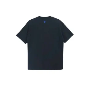Foto Maglietta unisex a maniche corte con applicazione, nera