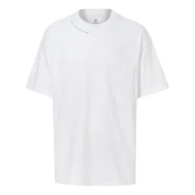 FW20 Basic Giacca a maniche corte con collo rotondo per coppia “White”