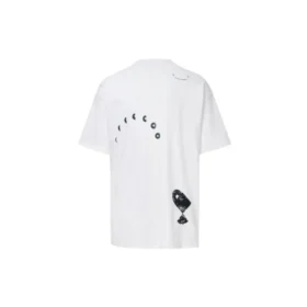 FW20 Basic Giacca a maniche corte con collo rotondo per coppia “White”