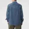 Giacca a camicia con spalline Taglie asiatiche “Lakeside Blue”