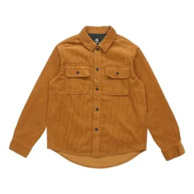 Giacca a camicia Overhead Taglie asiatiche “Brown”