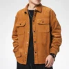 Giacca a camicia Overhead Taglie asiatiche “Brown”