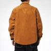 Giacca a camicia Overhead Taglie asiatiche “Brown”