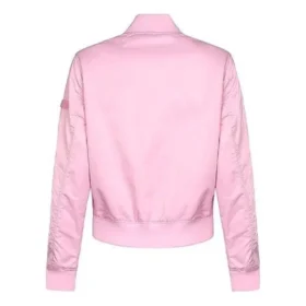 Giacca a maniche lunghe con collo alto Taglie asiatiche “Rosa”