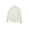Giacca a maniche lunghe con tasche in tessuto Taglie asiatiche “Bianco”