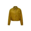 Giacca a quadri reversibile Taglie asiatiche “Giallo”