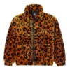 Giacca ampia con stampa leopardata retrò, modello per coppia, taglie asiatiche, “Marrone”
