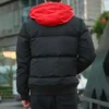 Giacca bomber Court Down Taglie asiatiche “Nero Rosso”