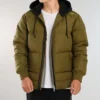 Giacca bomber Court Down Taglie asiatiche “Verde oliva”