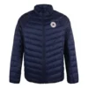 Giacca calda in piuma antivento Taglie asiatiche “Navy”