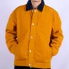 Giacca cargo casual retrò Converse da uomo Giallo