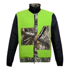 Giacca casual con collo alto Taglie asiatiche “Multicolore”