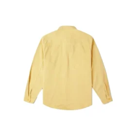 Giacca casual da uomo Converse in maglia con bottoni, stile retrò, maniche lunghe, color oro
