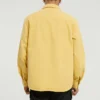 Giacca casual da uomo Converse in maglia con bottoni, stile retrò, maniche lunghe, color oro