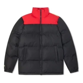 Giacca Colorblock Taglie asiatiche “Black Red”