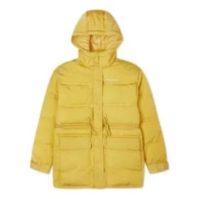 Giacca con cappuccio Cargo Taglie asiatiche “Giallo”