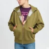 Giacca con cappuccio e zip da uomo Converse x Paria Farzaneh Crossover, color curcuma