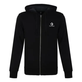 Giacca con cappuccio e zip integrale Star Chevron Taglie asiatiche “Black”