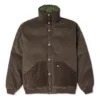Giacca con collo alto Taglie asiatiche “Brown”