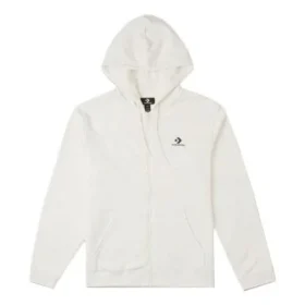 Giacca con logo Chevron Taglie asiatiche “Ivory”