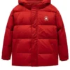 Giacca con logo stampato “Red White”