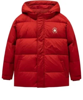 Giacca con logo stampato “Red White”
