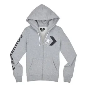 Giacca con zip integrale Star Chevron Taglie asiatiche “Grigio”