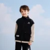 Giacca con zip integrale Taglie asiatiche “Black White”