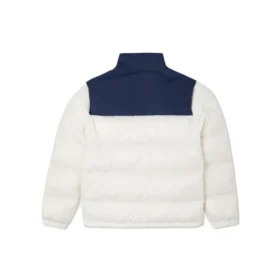 Giacca corta Taglie asiatiche “White Midnight Navy”