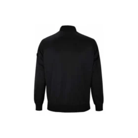 Giacca da baseball casual con colletto alla coreana Taglie asiatiche “Black”